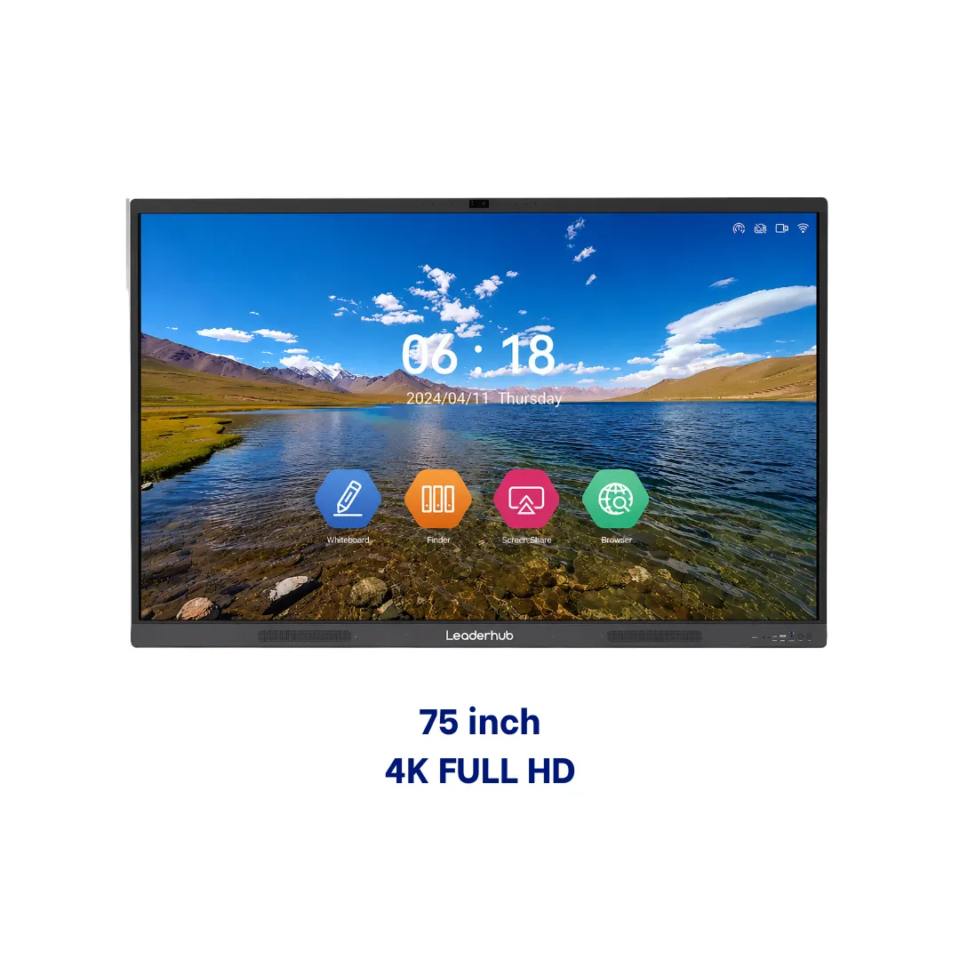 Màn hình tương tác Leaderhub HM Series 75 inch 4K