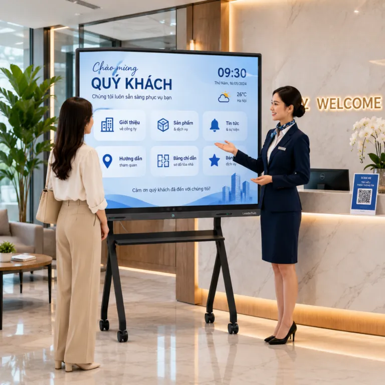 Màn hình tương tác Leaderhub ZM Series 86 inch 4K